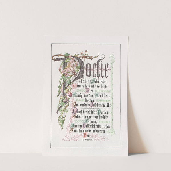 In Freude und Leid Pl.13 by Alwine Schroedter