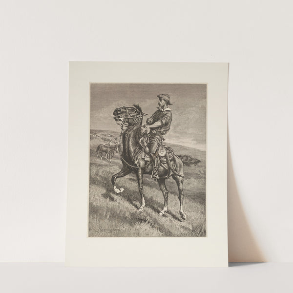 In from the night herd (1886) by Frederic Remington