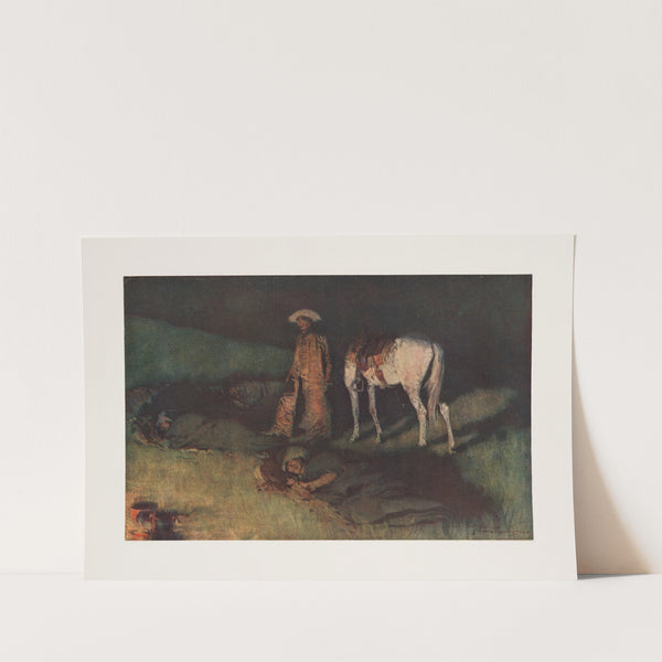 In from the night herd (1912) by Frederic Remington