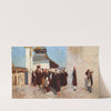 In Front of an Orthodox Church (1899) by Julian Falat