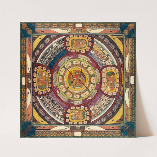 In Fünf Variattiohnen, meine Wenigkeit, den Affrika=Reisenden, Skt. Adolf II., Wölfli (1922) by Adolf Wölfli