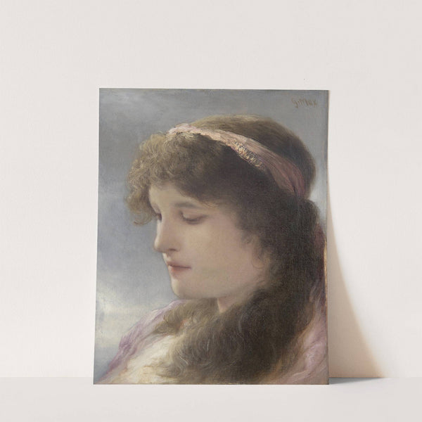 In Gedanken (circa 1900) by Gabriel von Max