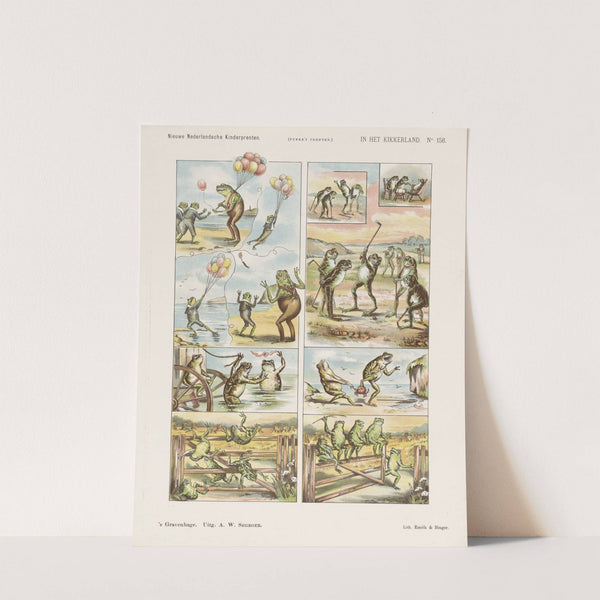 In het kikkerland (1875-1919) by Emrik & Binger