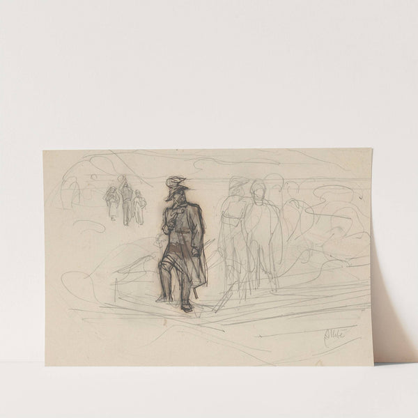 In het Maas-Waalse by August Allebé