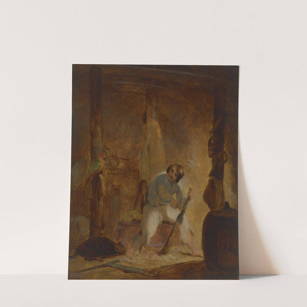 In His Cave by Thomas Sully