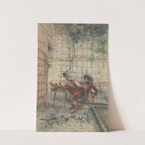 In His Cups by Alexandre-Louis Leloir