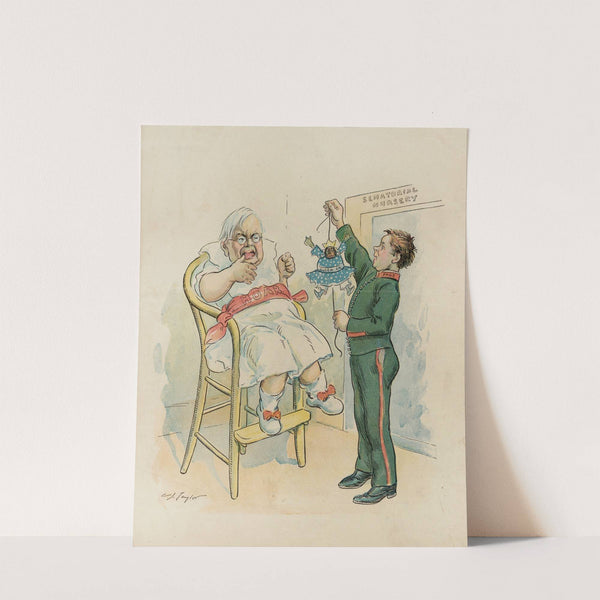 In his second childhood by Charles Jay Taylor