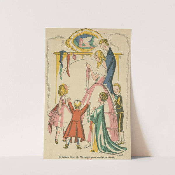 In hopes that St. Nicholas soon would be there. by Elizabeth MacKinstry