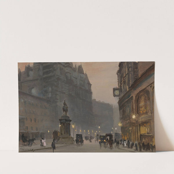 In KnightsbridgeGeorge Hyde Pownall (1876-1932) In Knightsbridge; and Down Piccadilly, by the Green Park by George Hyde Pownall