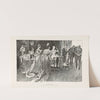 In leap year – The gentlemen leave the ladies to their tobacco and wine (1896) by Charles Dana Gibson