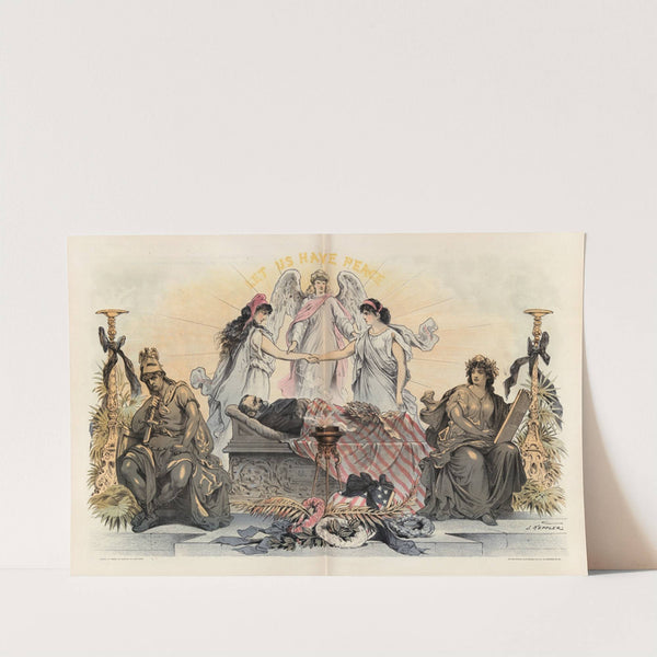 In memoriam U.S. Grant (1885) by Joseph Ferdinand Keppler