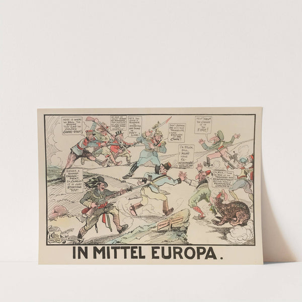 Kick Through the ‘Open Door (1915) by Carey Cartoon Service