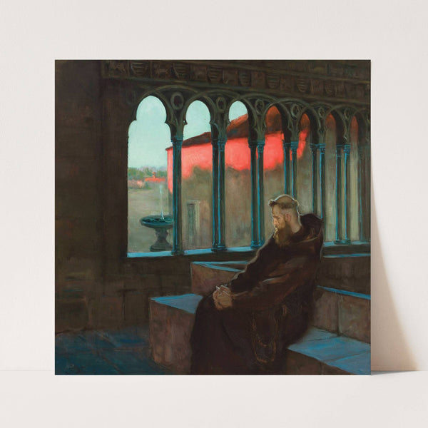 In monastic silence (1927-1928) by Kazimierz Stabrowski