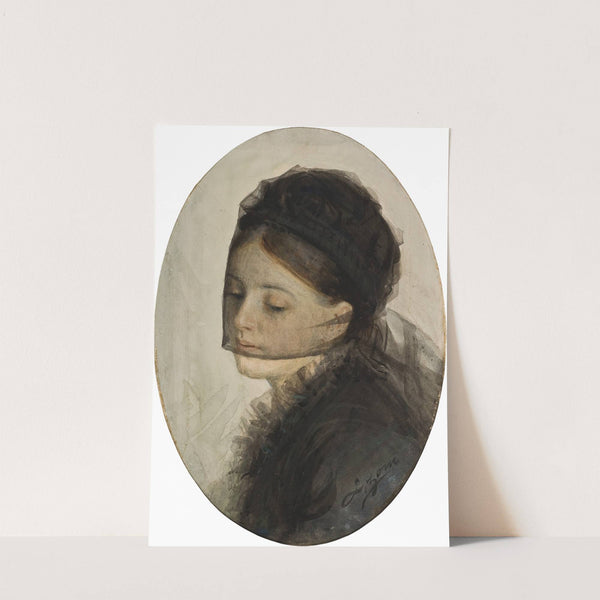 In Mourning (1880) by Anders Zorn