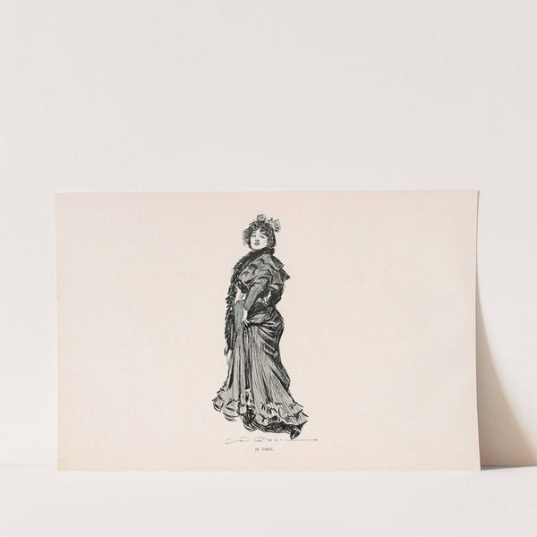In Paris (1896) by Charles Dana Gibson