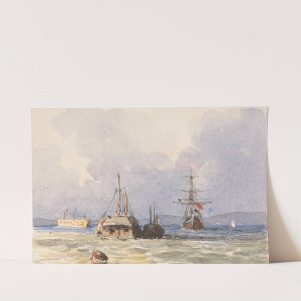 In Portsmouth Harbor by George Jackson