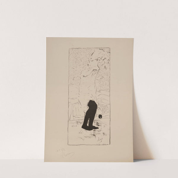 In Private (1893) by Pierre Bonnard