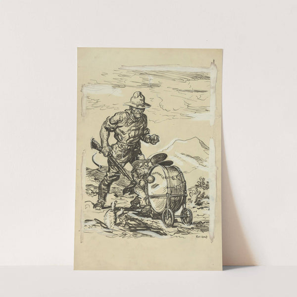 In pursuit of Villa (1916) by Oscar Edward Cesare