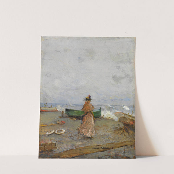 In Riva Al Mare by Pompeo Mariani