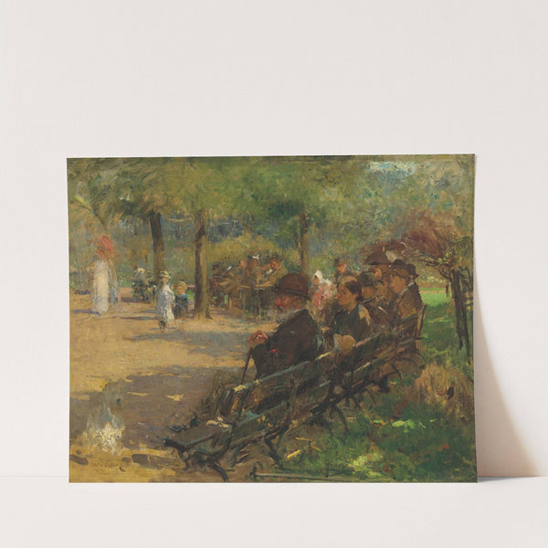 In St Stephen’s Green (circa 1895) by Walter Frederick Osborne