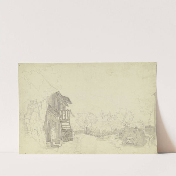 In Steinau by Friedrich Karl Hausmann