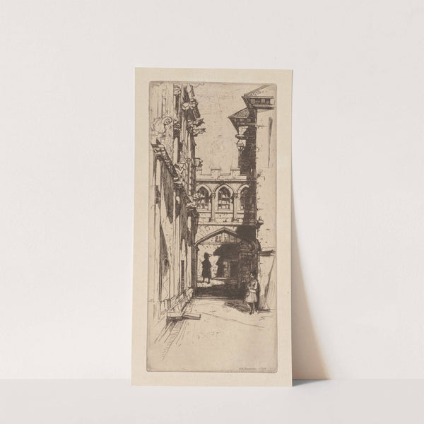 In Stirling Castle or A Scottish Palace (Un Palais Ecossais) (1899) by David Young Cameron