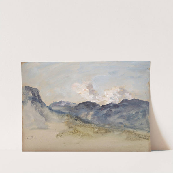 In the Alps (c. 1847–1906) by Hercules Brabazon Brabazon