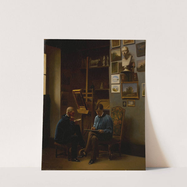 In The Artist's Studio by A. Monvel