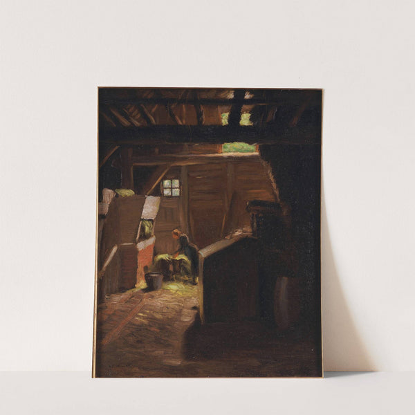 In the Barn by Addison Thomas Millar