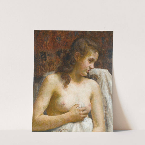 In The Boudoir by Vlaho Bukovac