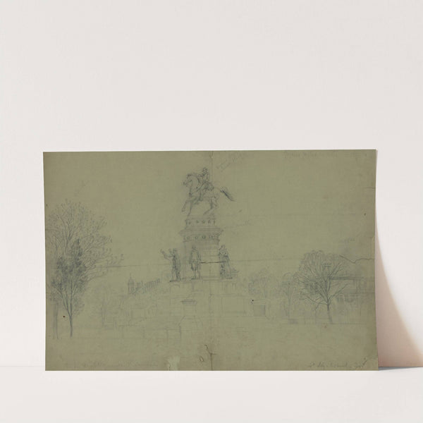 In the Capitol grounds, Richmond by Alfred Rudolph Waud