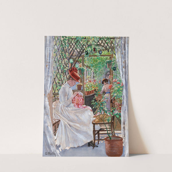 In the Conservatory by Aloysius O'Kelly