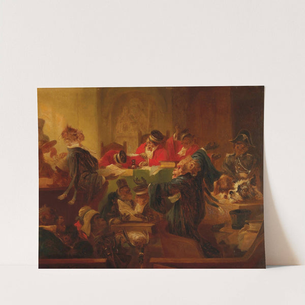 In The Courtroom by Zacharias Notermann