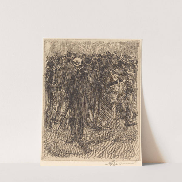 In the Crowd (Dans la foule) (1900) by Albert Besnard
