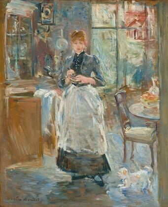 In the Dining Room (1886) — size preview