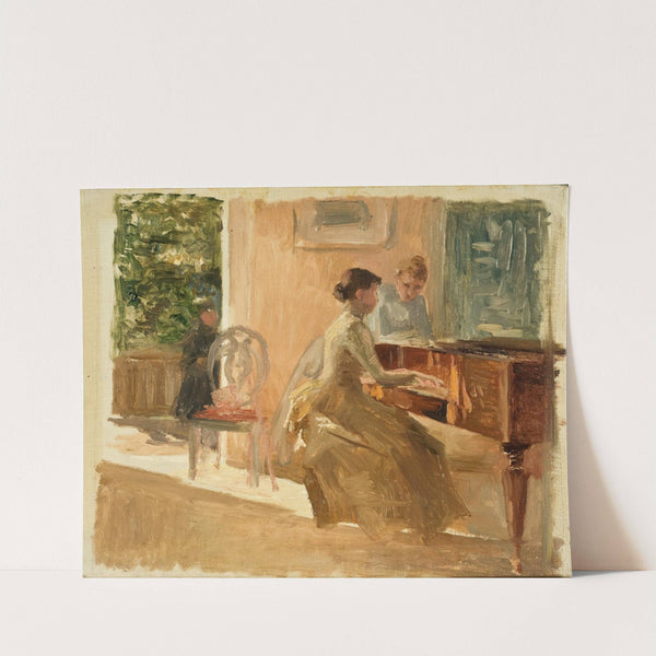 In the Drawing-room at Haiko by Albert Edelfelt