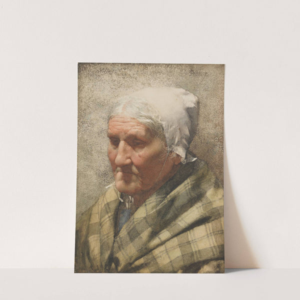 In the evening of life by Walter Langley