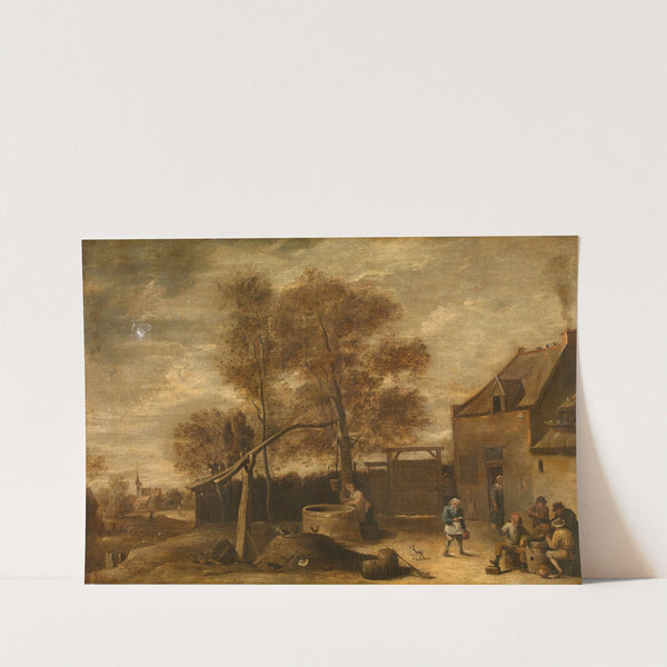 In the Farmyard by David Teniers The Younger
