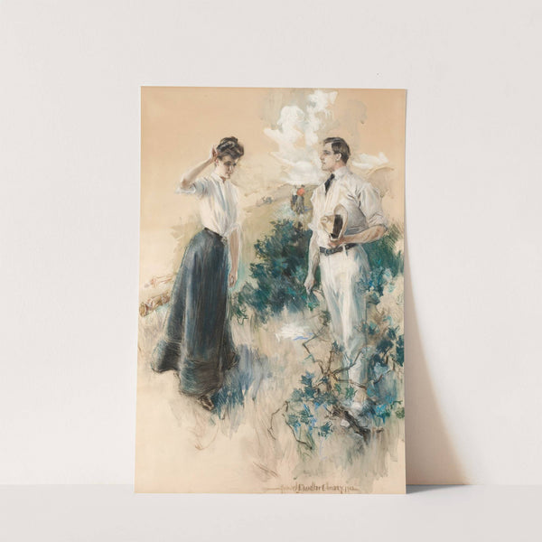 In the Field (1902) by Howard Chandler Christy