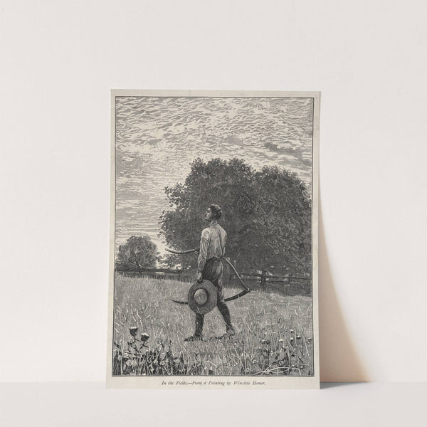 In the Fields (c. 1879) by Winslow Homer