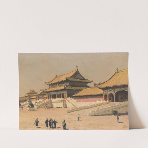 In the Forbidden City in Beijing by Erich Kips