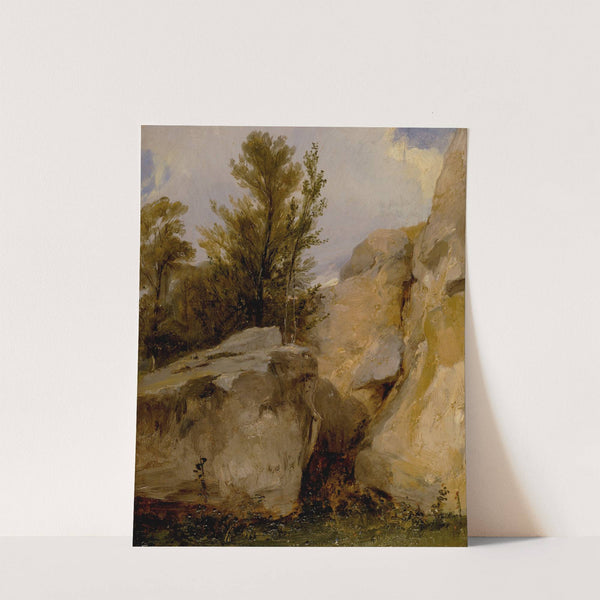 In the Forest of Fontainebleau by Richard Parkes Bonington