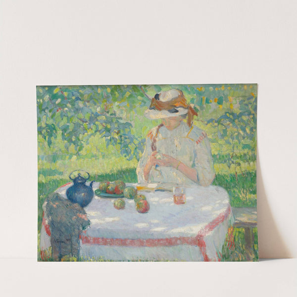 In the Garden (1910) by Włodzimierz Błocki