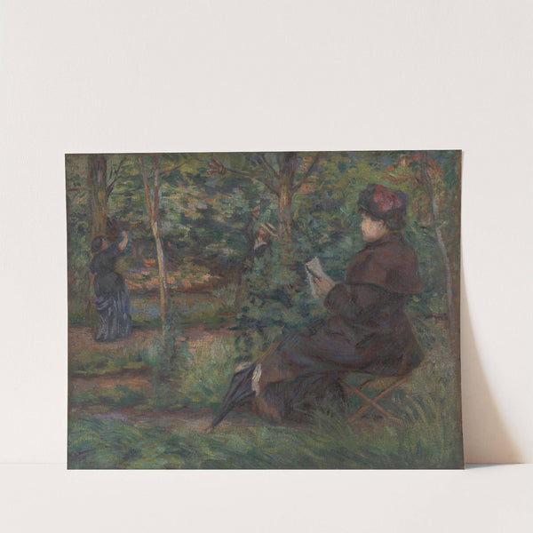 In the garden (ca. 1880) by Armand Guillaumin