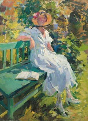In the garden