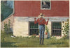 In the Garden (Rustic Courtship)