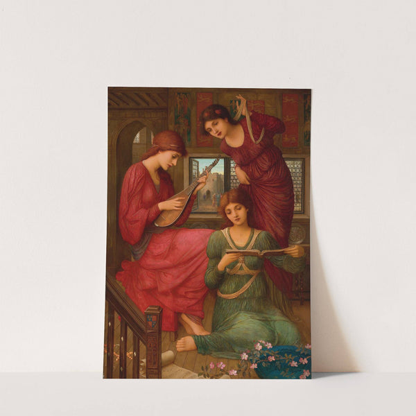 In The Golden Days by John Melhuish Strudwick