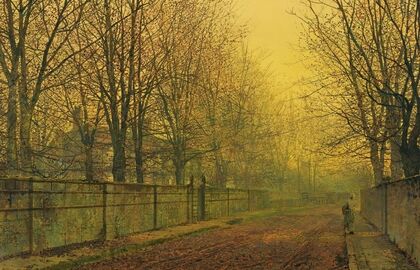 In The Golden Glow Of Autumn