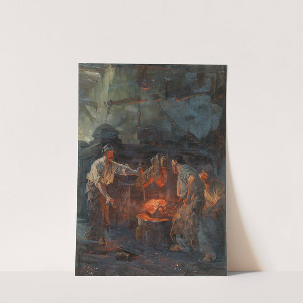 In the Hammer Mill by Friedrich von Keller