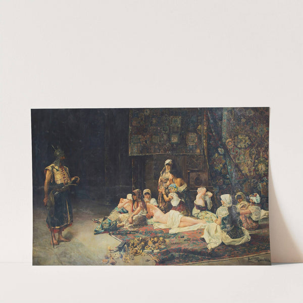 In the harem by José Gallegos Y Arnosa